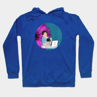 Working Mom And Child Hoodie